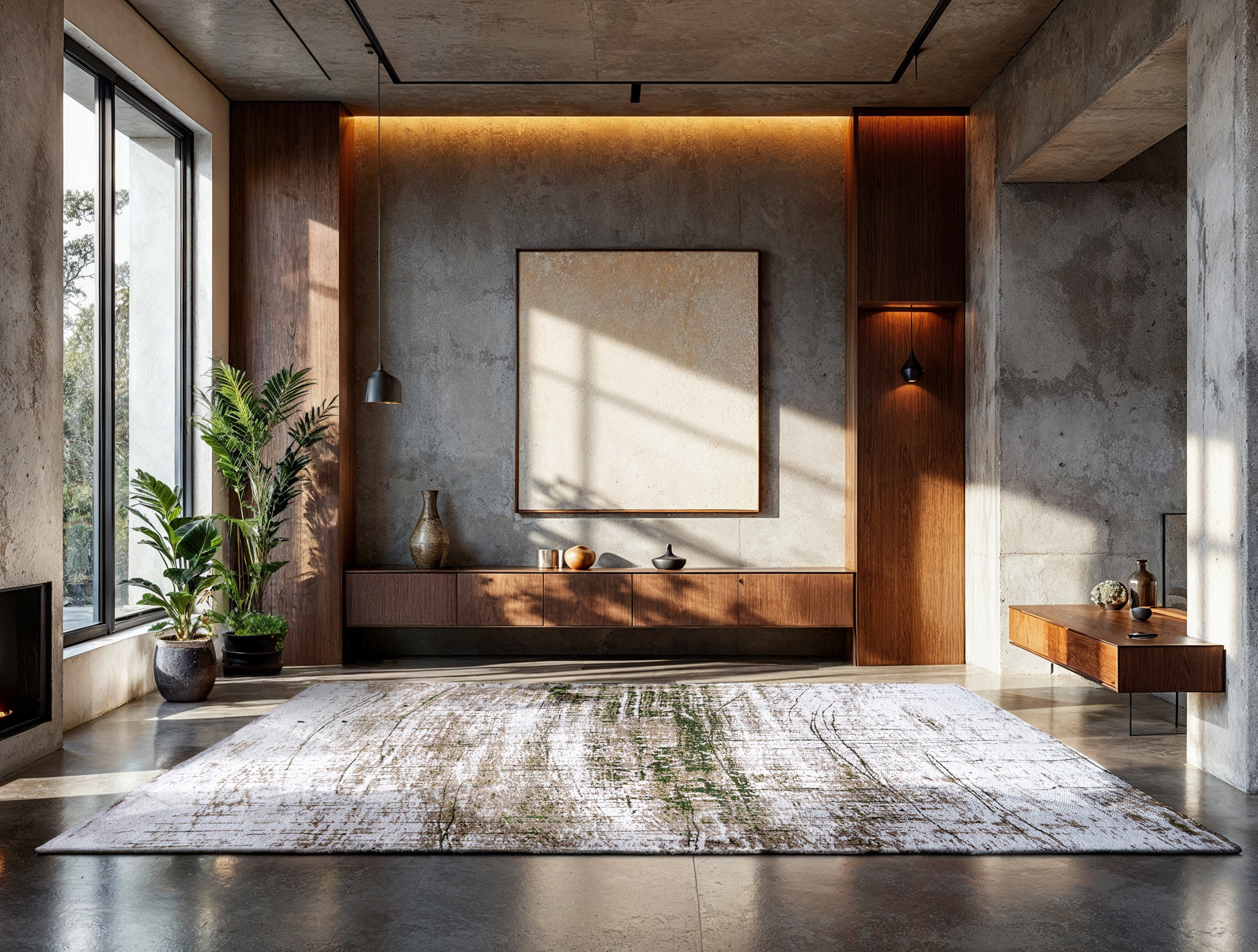 Tapete Central Verde 9797 | Tamanho: 200 × 280 cm