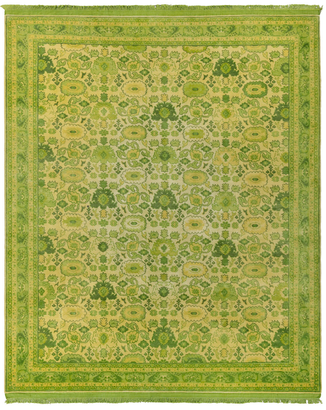 Tapete Bidjar Verde | Tamanho: 200 × 300 cm