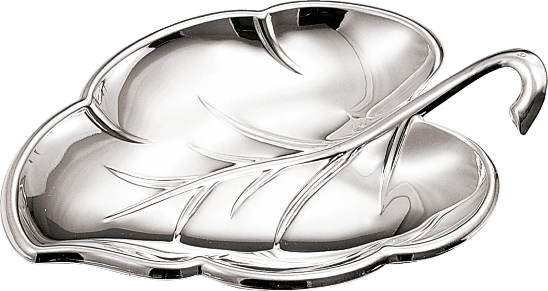 Taça em Forma de Folha