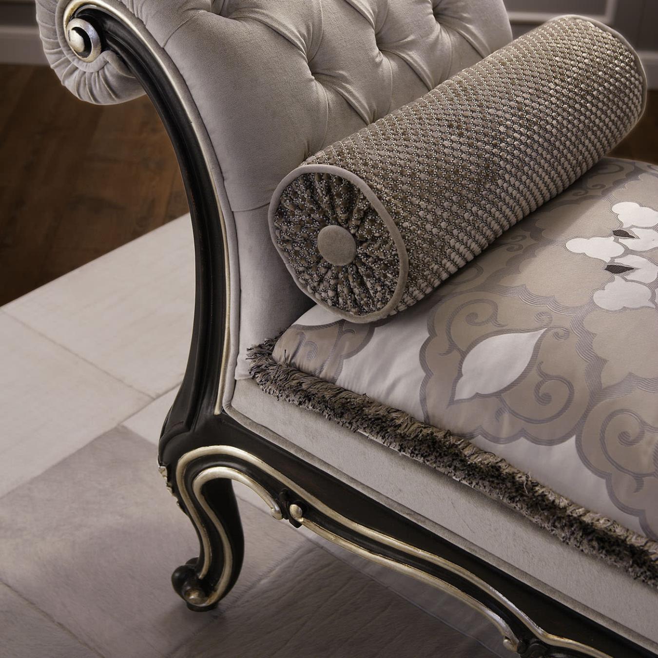 Chaise Longue com Folha de Prata