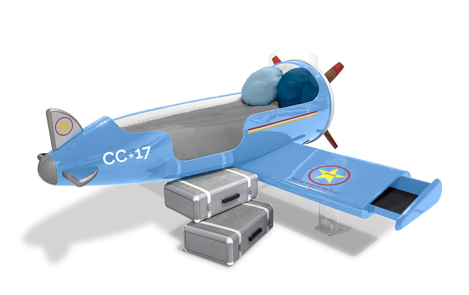 Cama avião Cloud Glider