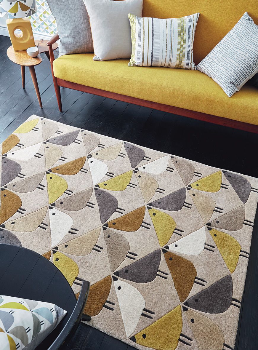 Tapete Living Lintu Dente-de-leão | Tamanho: 90 × 150 cm