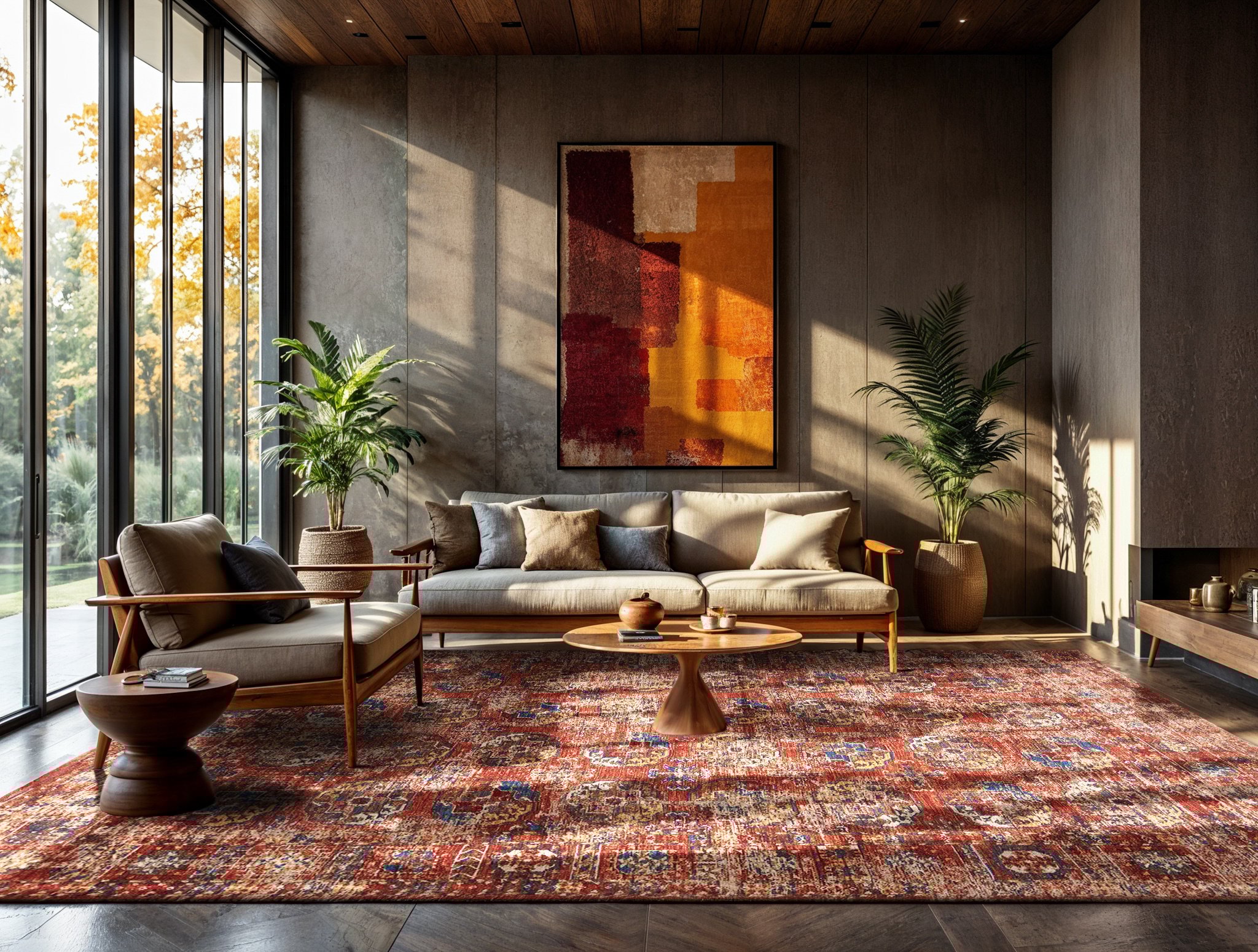 Tapete Aksou 9841 | Tamanho: 170 × 240 cm