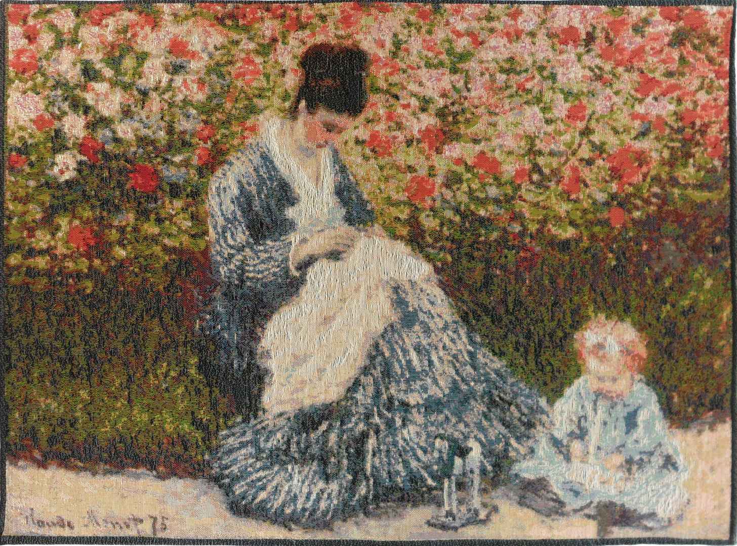Tapeçaria Camille e a criança - Monet