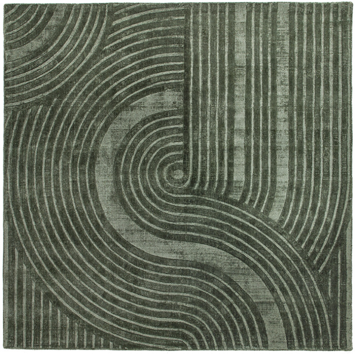 Tapete de Design Moderno Verde | Tamanho: 200 × 300 cm