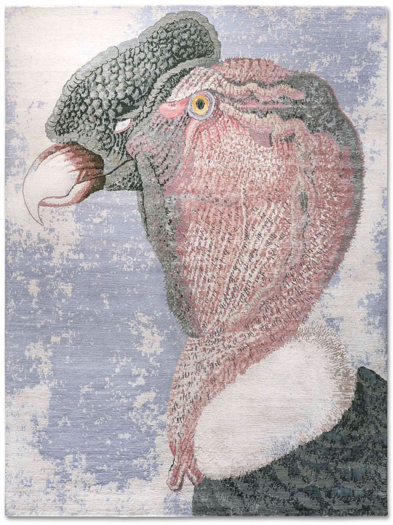 Tapete Big Bird Tecido à Mão