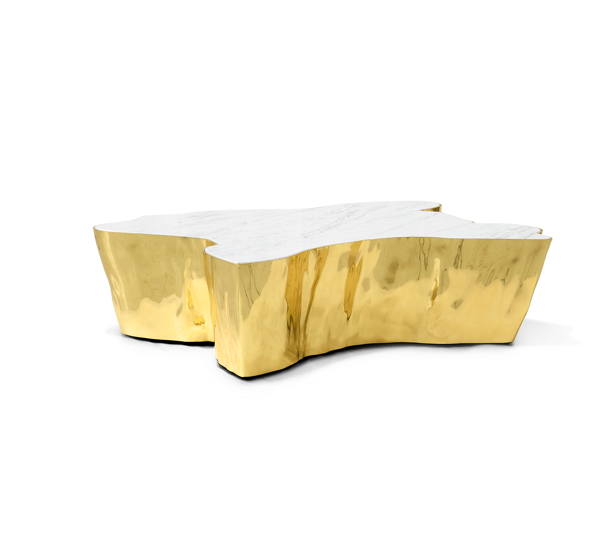 Mesa de Centro Calacatta Paradise | Dimensões: L 123 × P 102 × A 30 cm