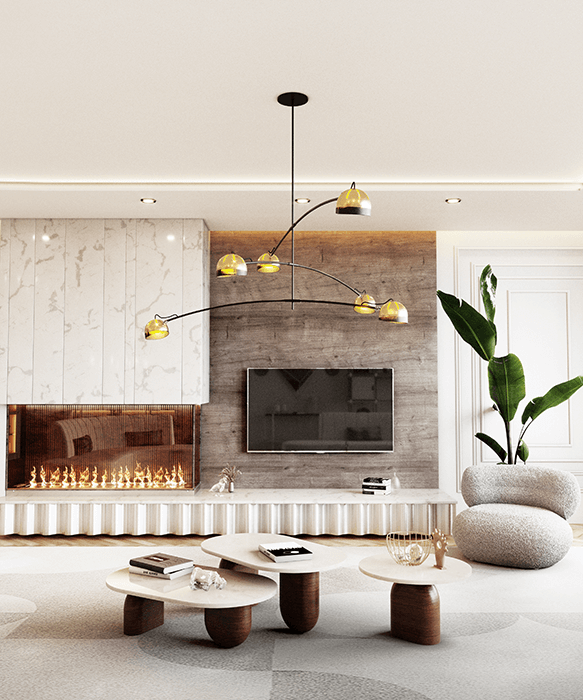 Mesa de Centro Comprida Phillipe - 2