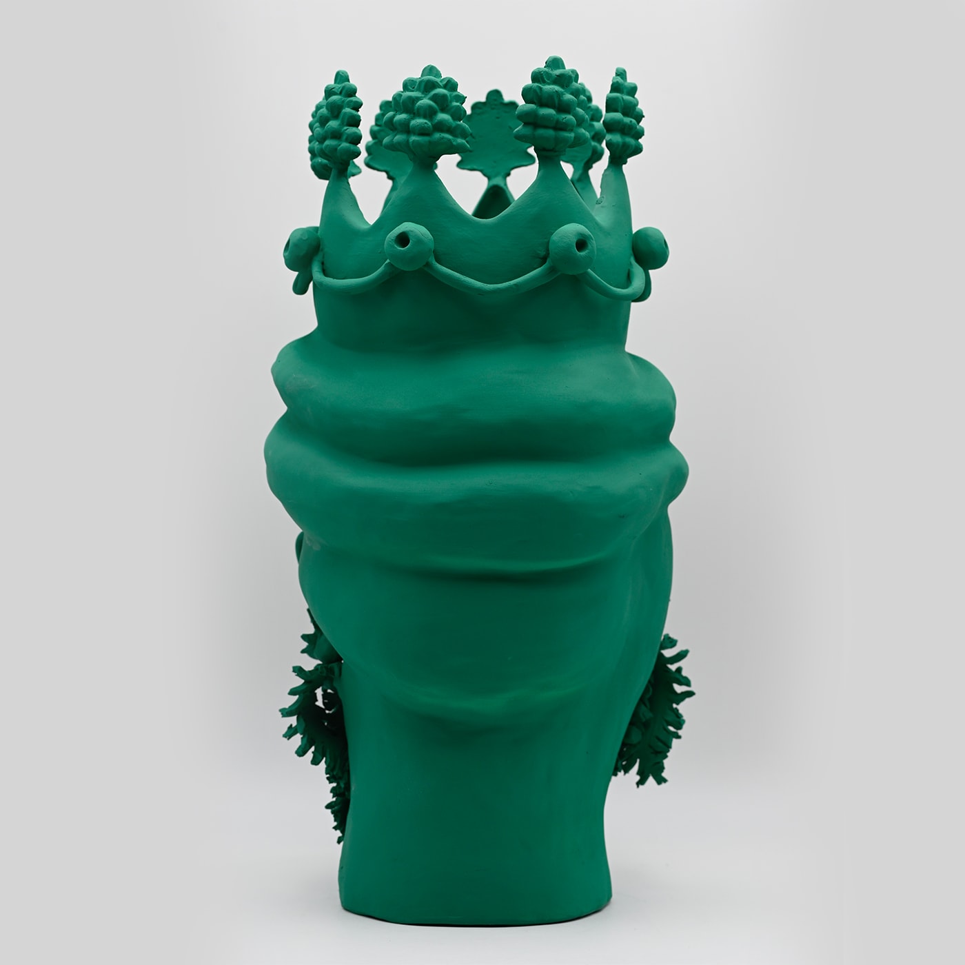 Escultura Moor's Head verde