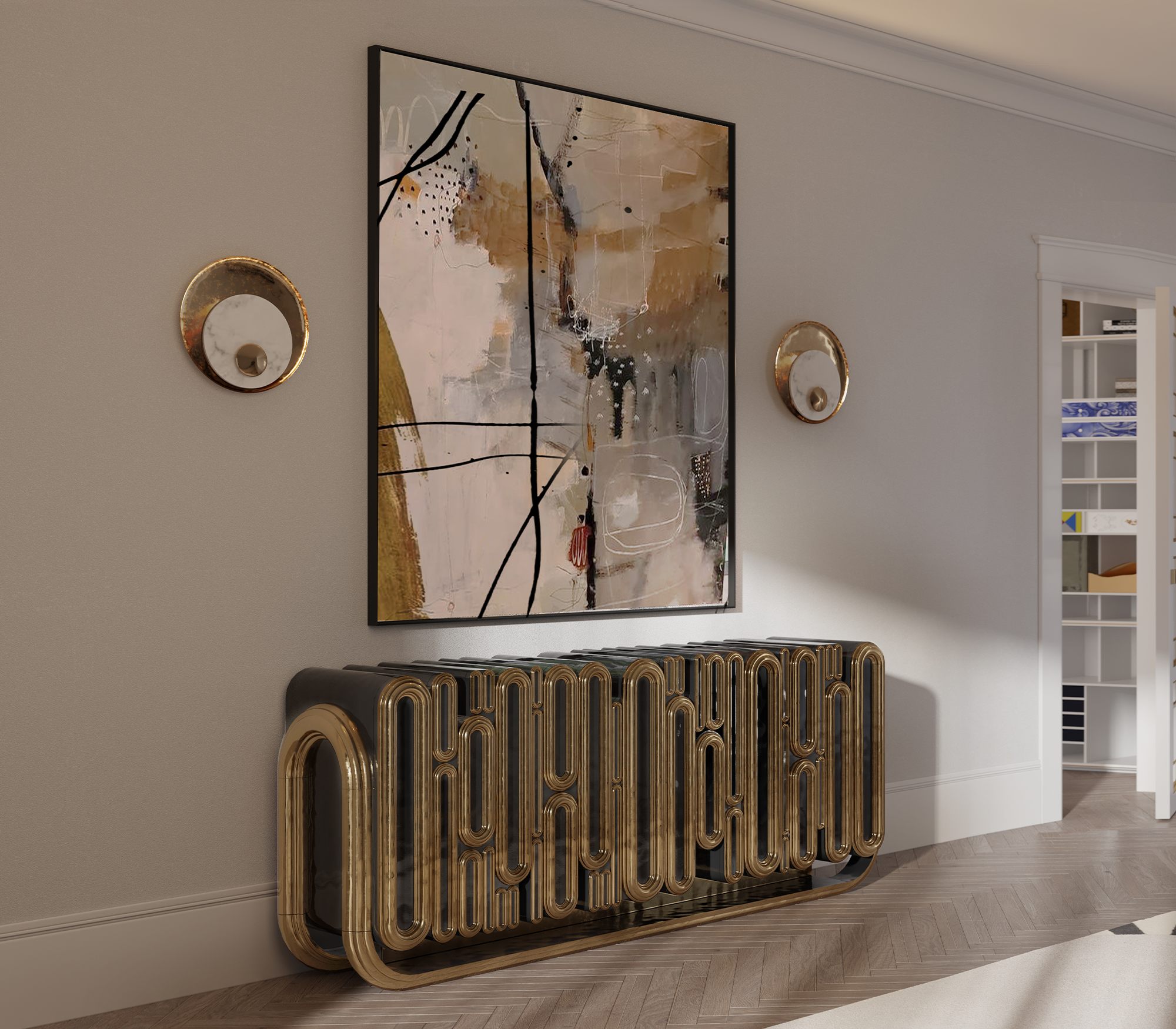 Aparador Ellipse antigo