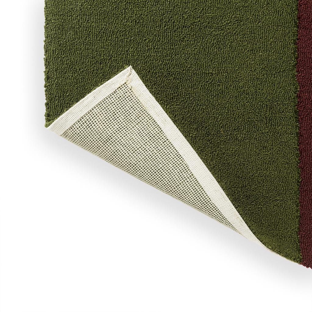 Tapete Exterior Festival Stripe Laranja/Verde