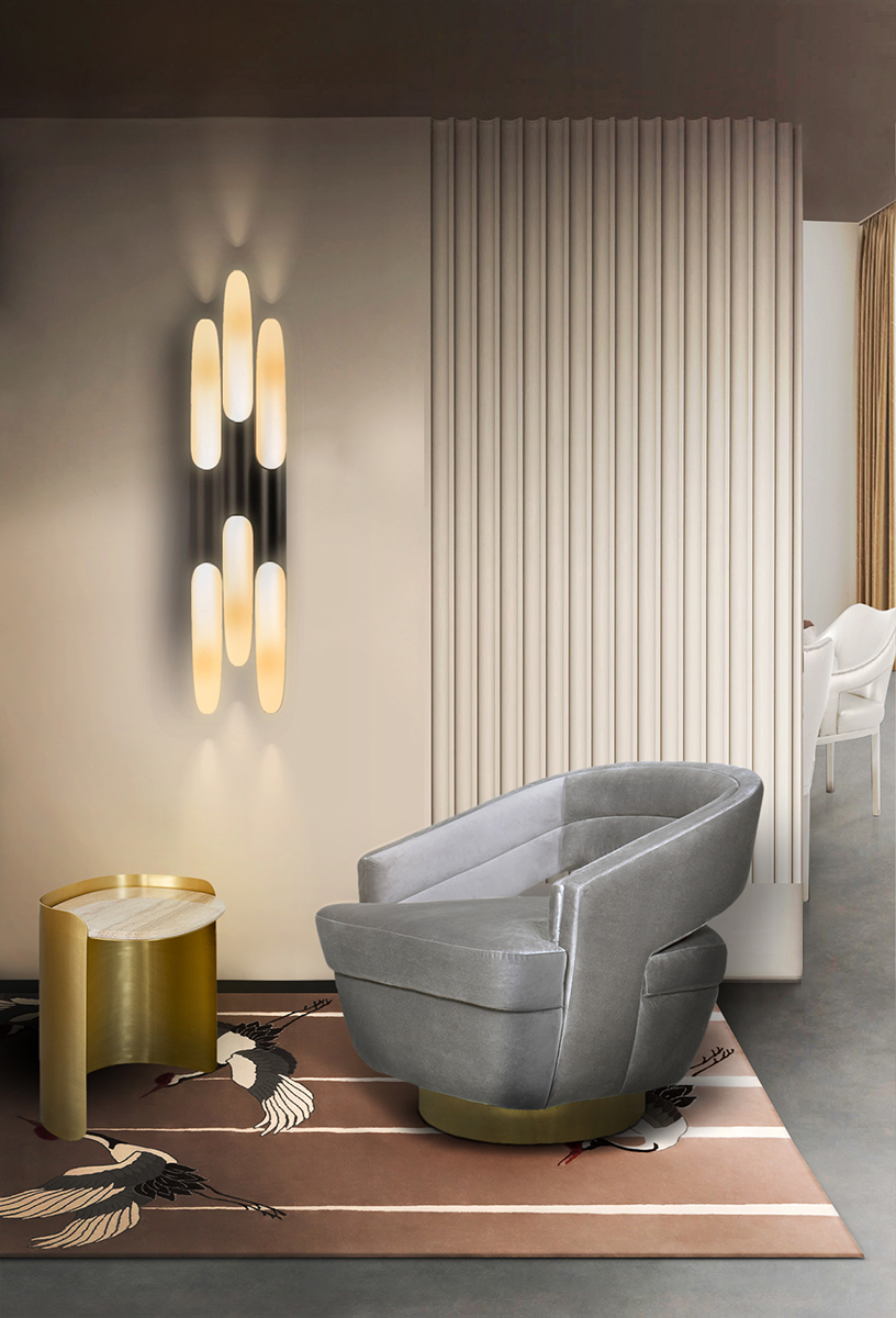 Candeeiro de parede tom profundo 3 - 1