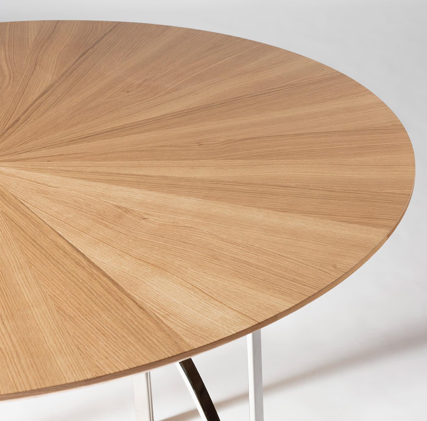 Mesa de Jantar Redonda em Carvalho