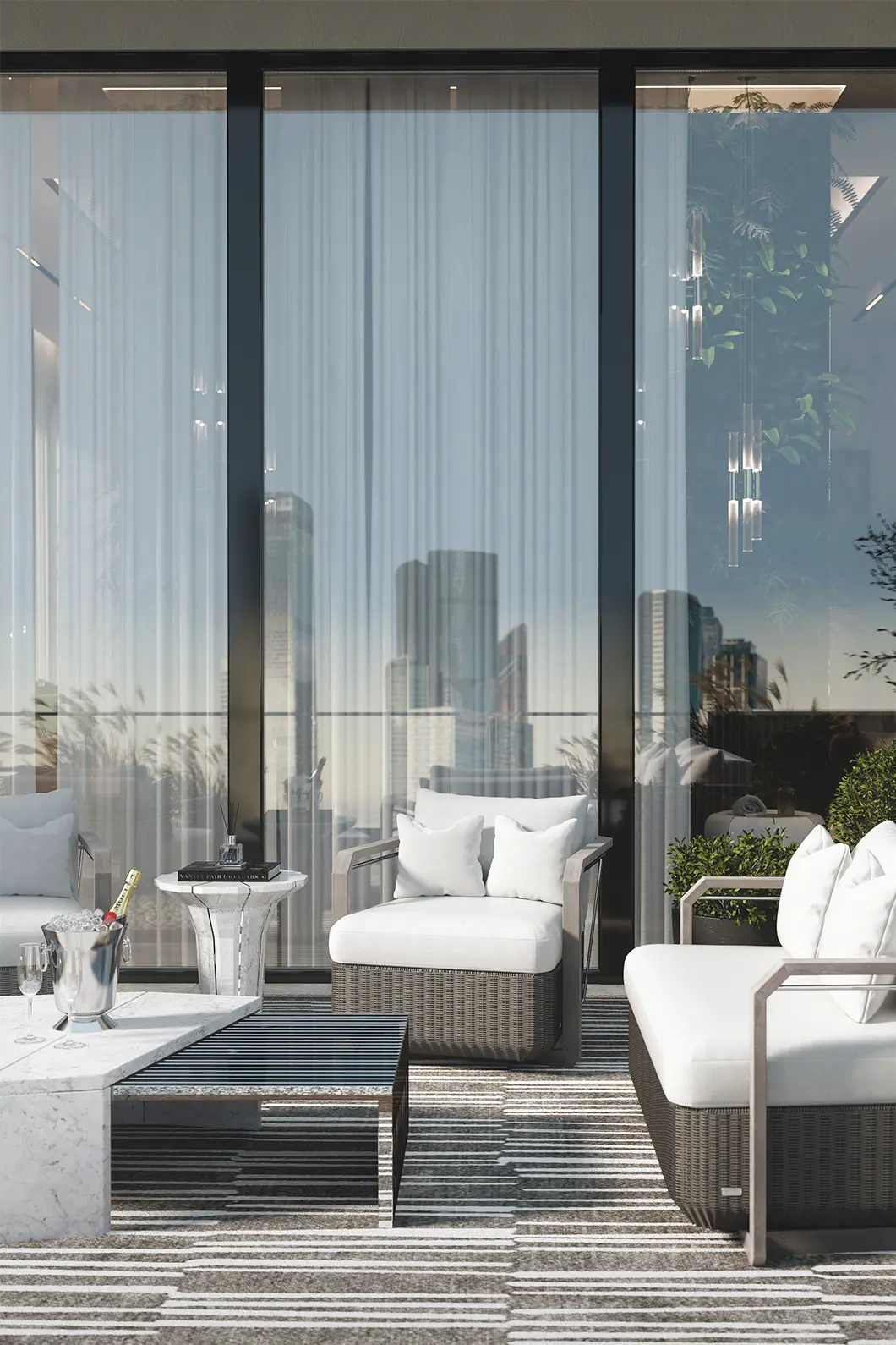 Mesa de centro Monarch - 7