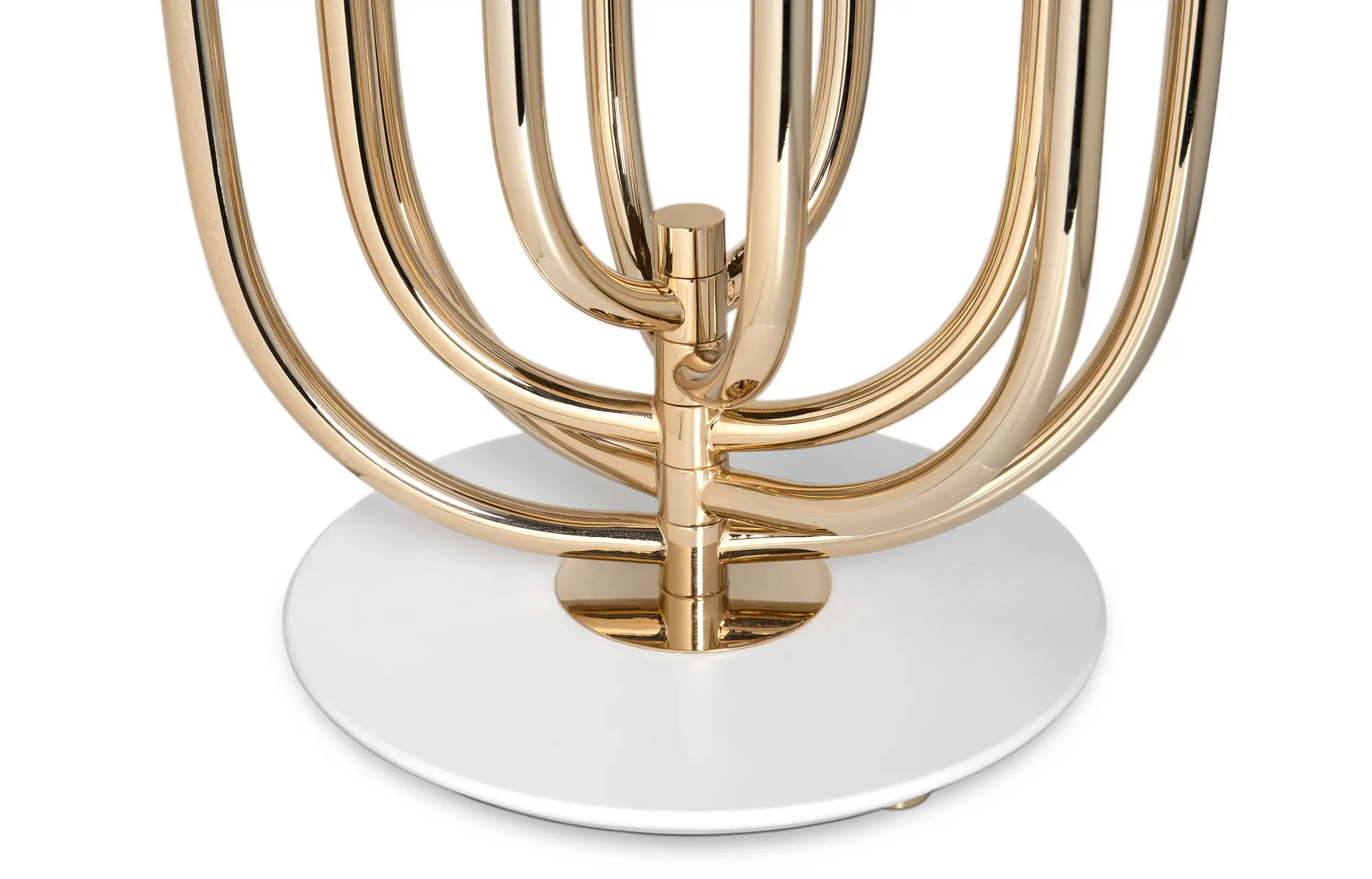 Candeeiro de mesa rotativo