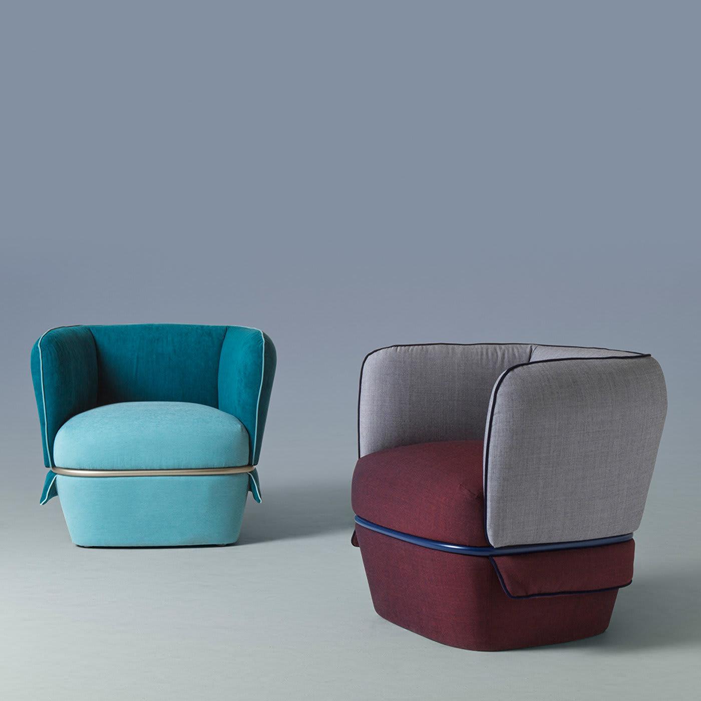 Poltrona Verde Chemise