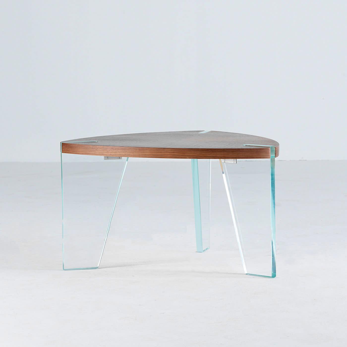 Mesa de Centro Castanha Sospeso | Dimensões: Ø 60 cm