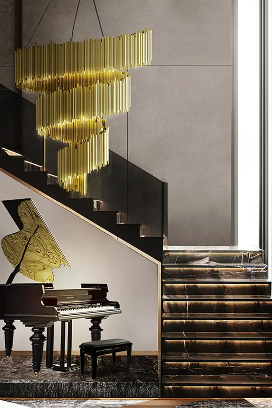 Lustre espiral Harmony - 2