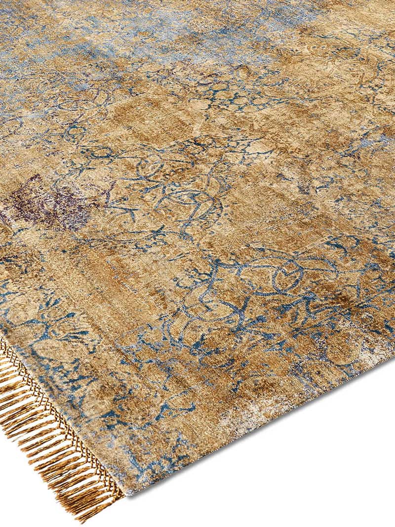 Tapete Ferahan Splash Tecido à Mão