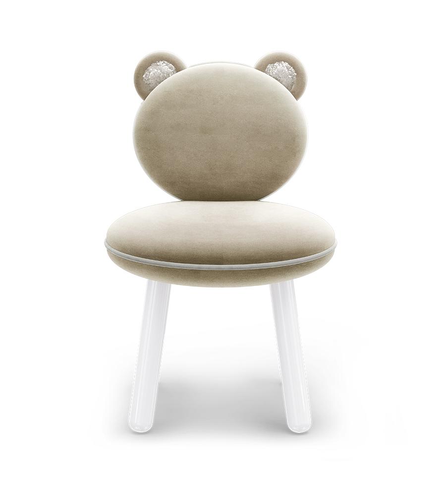 Cadeira infantil Fluffy Bear creme
