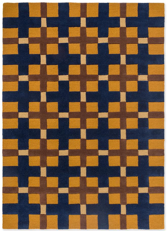 Tapete Decor Milano Ocre Dourado | Tamanho: 140 × 200 cm