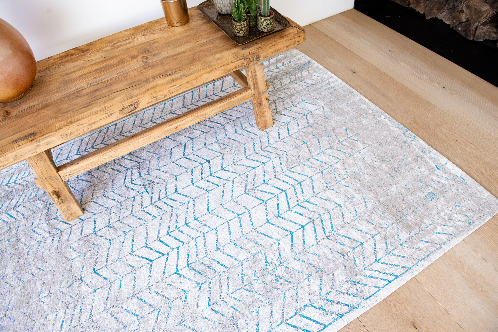 Tapete Tribeca Azul 8927 | Tamanho: 280 × 360 cm