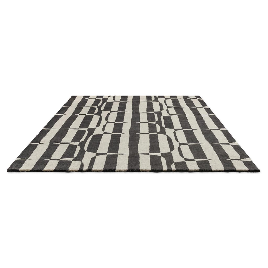 Tapete Lohko Stripe Carvão | Tamanho: 250 × 350 cm