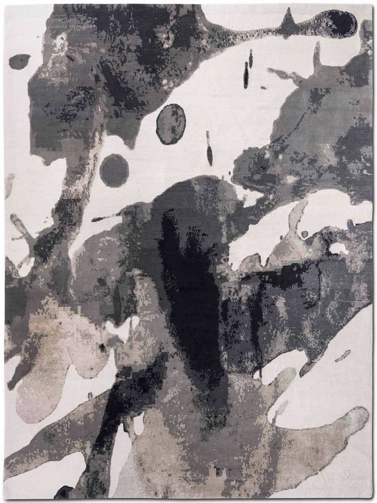 Tapete Preto e Branco Luxury | Tamanho: 300 × 400 cm