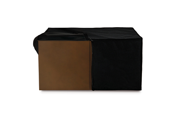 Lareira exterior Dado | Acabamento: Branco