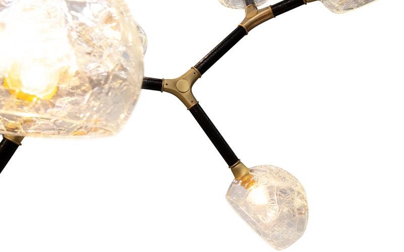 Candeeiro suspenso irregular multi-sombra