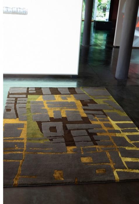 Tapete de Lã e Viscose Diana Anodado à Mão | Tamanho: 250 × 350 cm