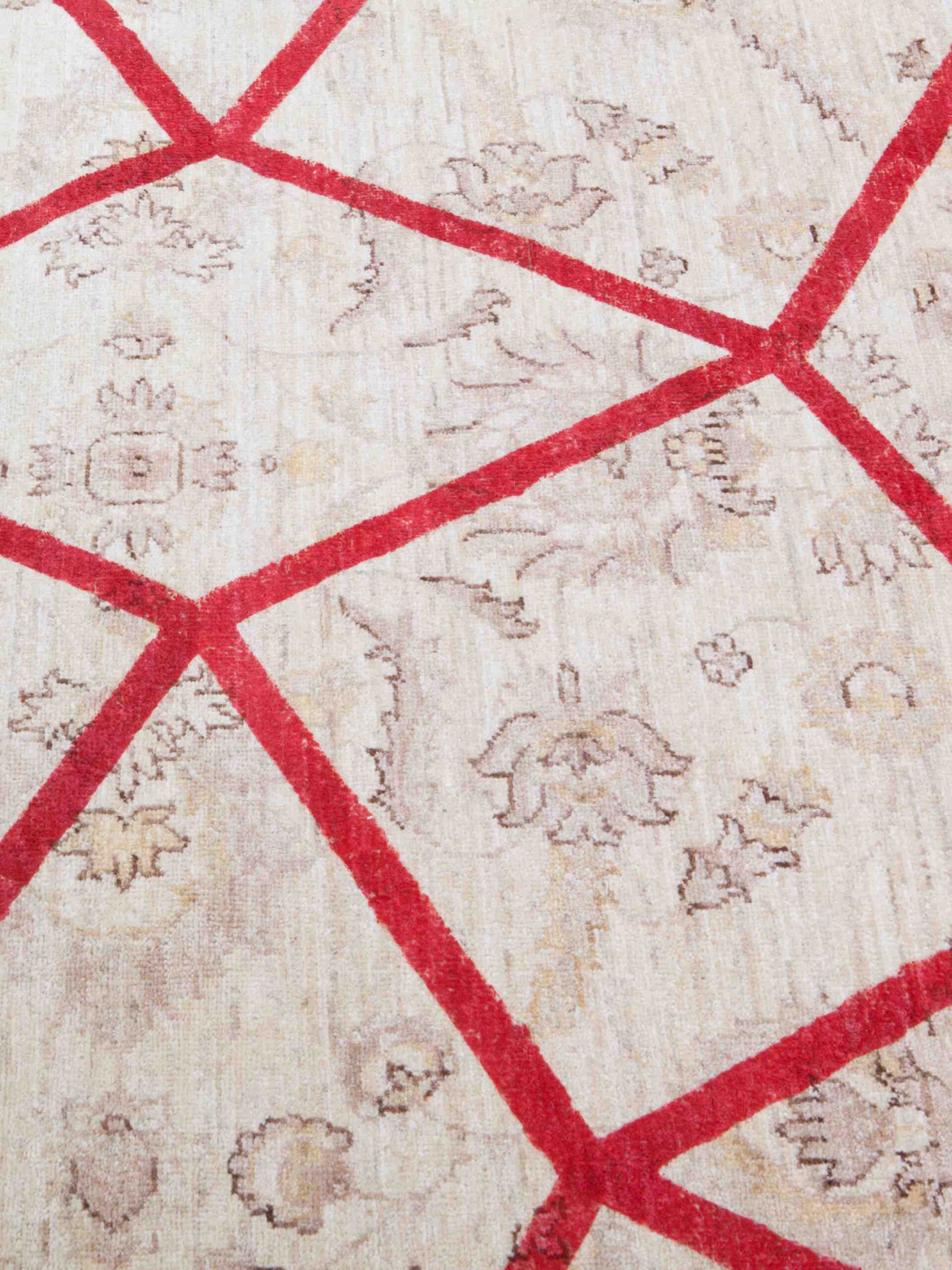 Tapete Double Layer Vermelho Designer