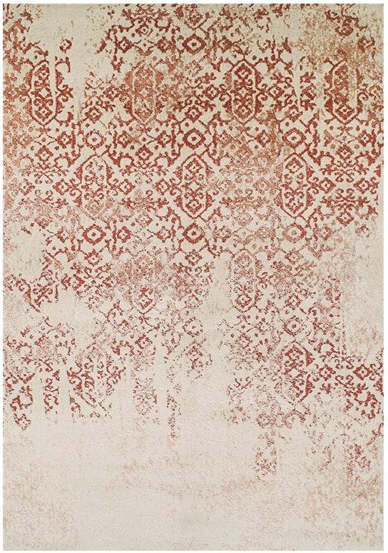 Tapete Antique Vermelho / Bege | Tamanho: 160 × 235 cm