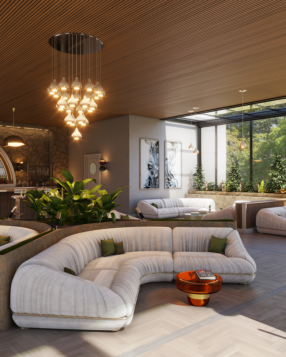 Candeeiro suspenso lustre Grace 41 - 3