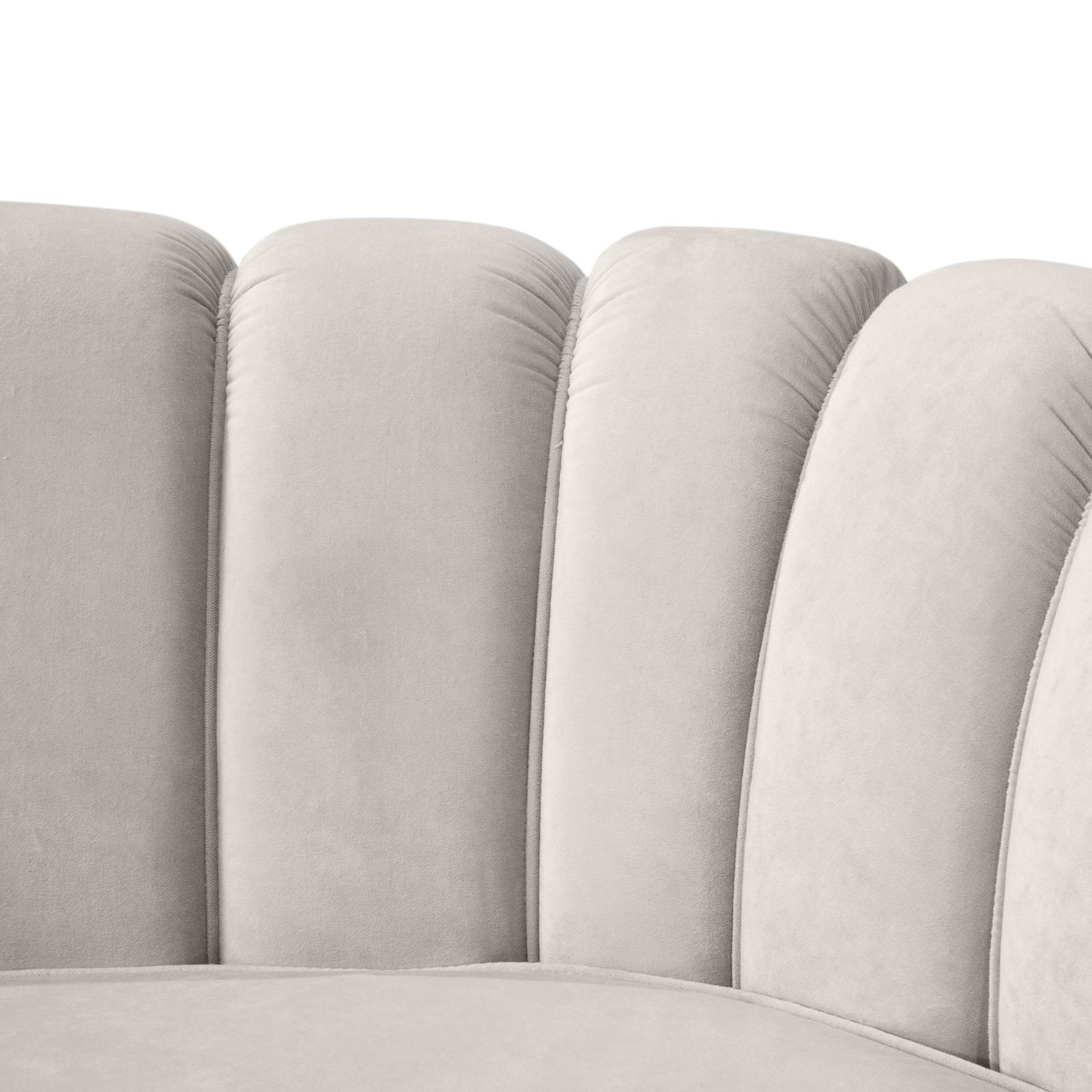 Sofá Redondo Três Refinado