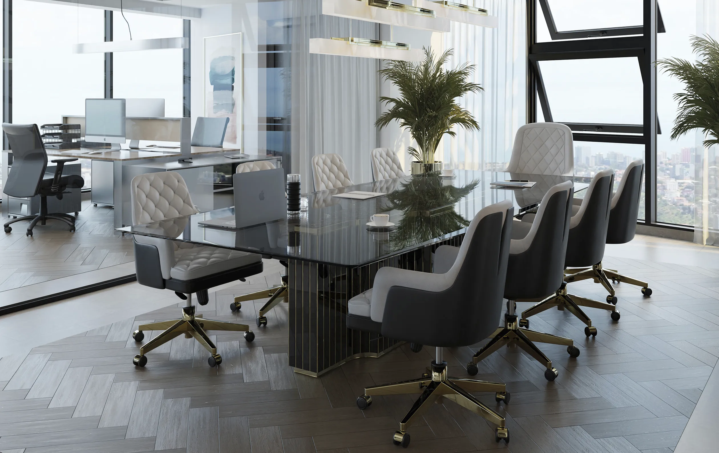 Mesa de Jantar Mirage - 7