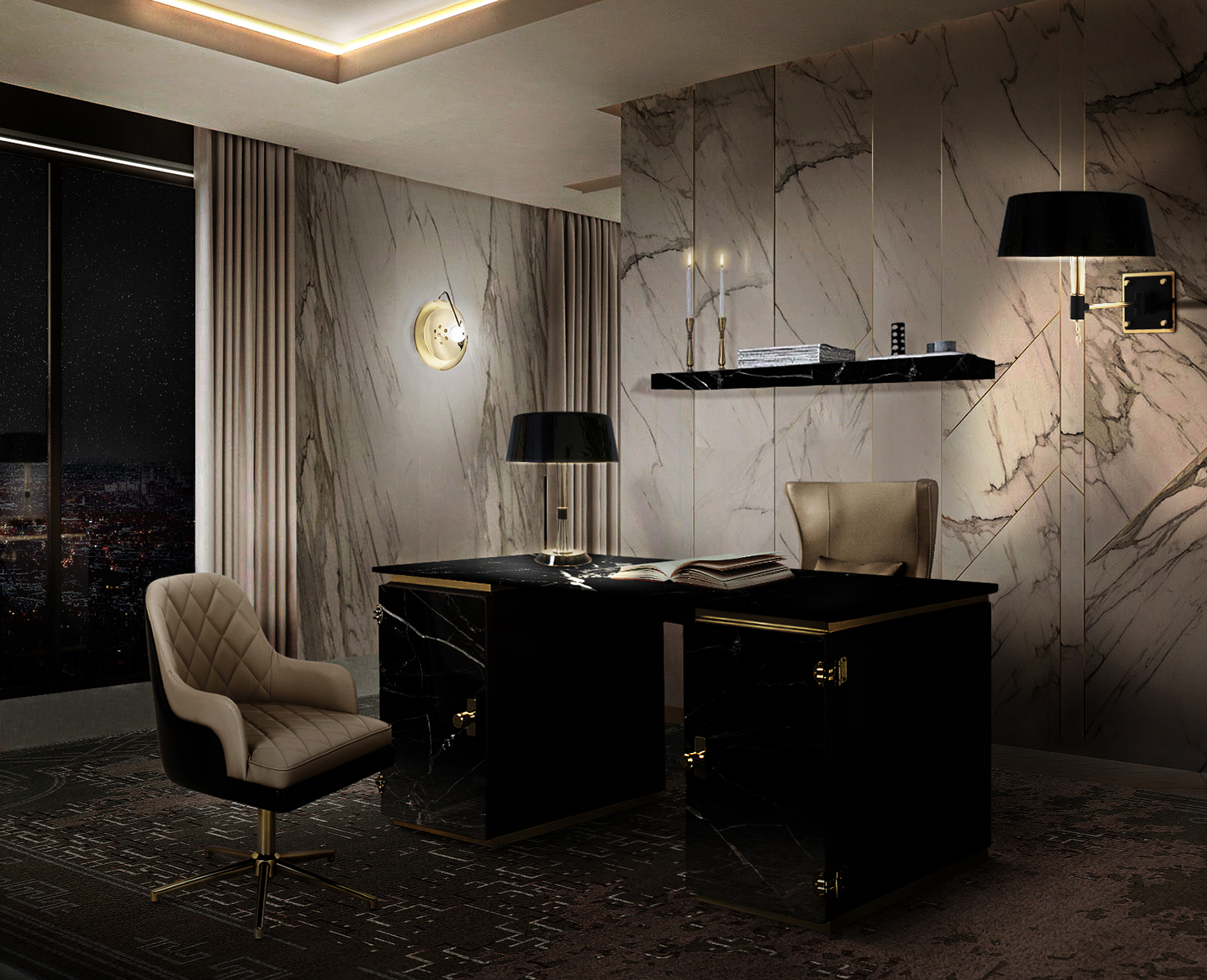 Candeeiro de parede lenda - 2