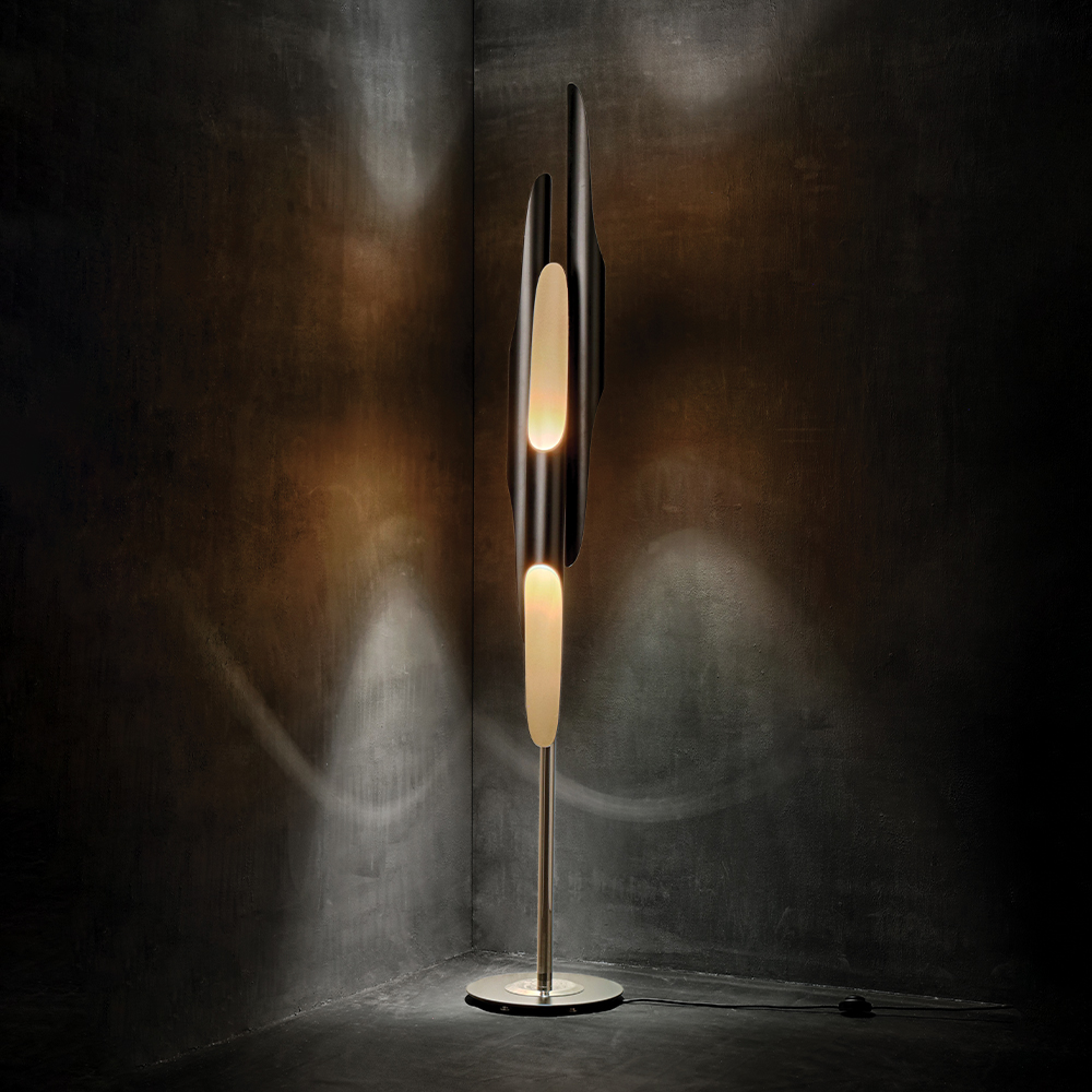 Candeeiro de pé tom profundo