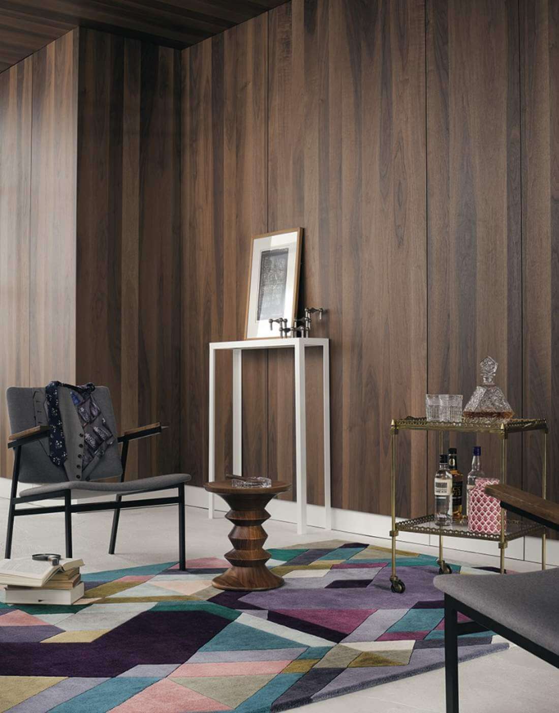 Tapete Mosaic Roxo Claro