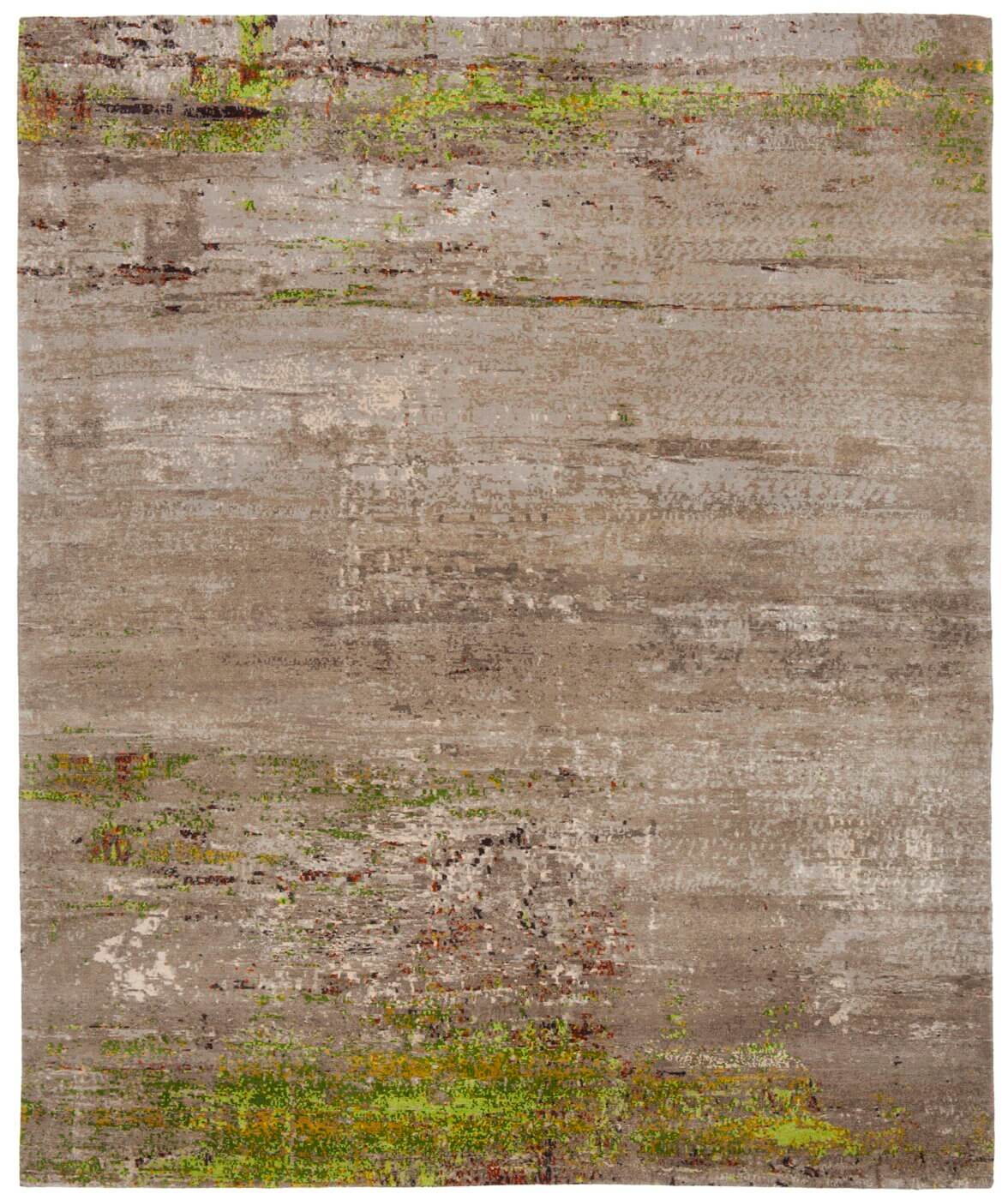 Tapete Artwork 19 Multicolor Verde