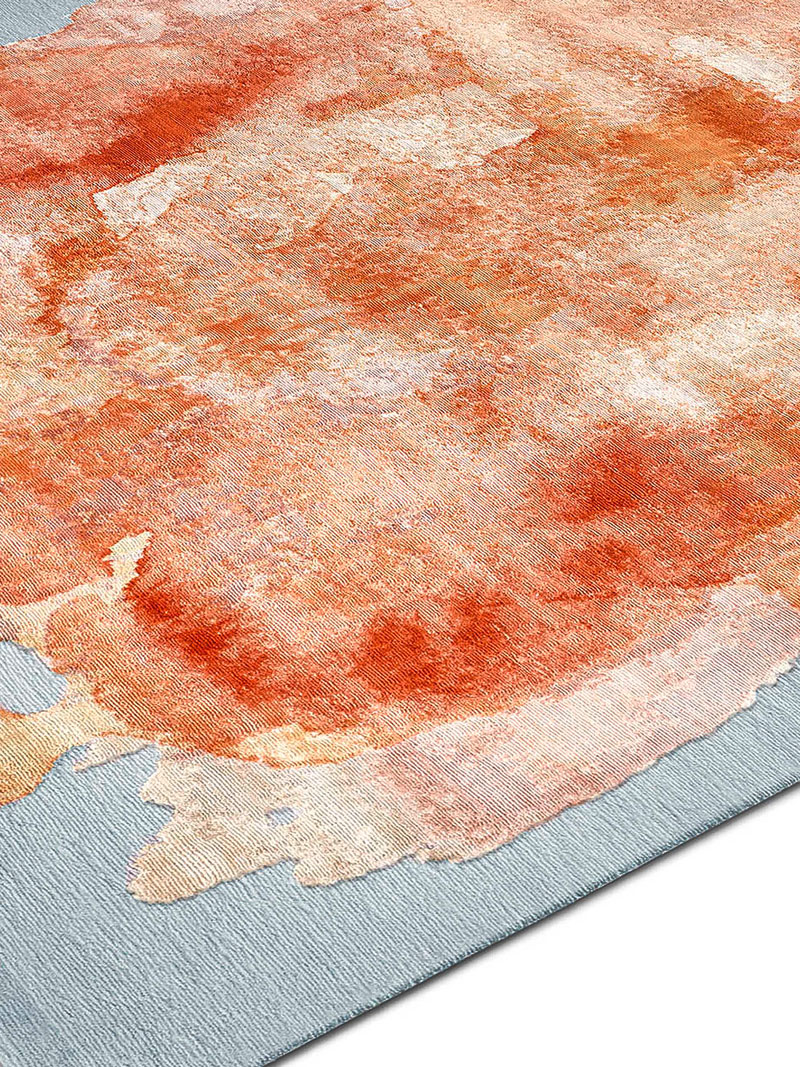 Tapete Mono Rosa Luxury Feito à Mão