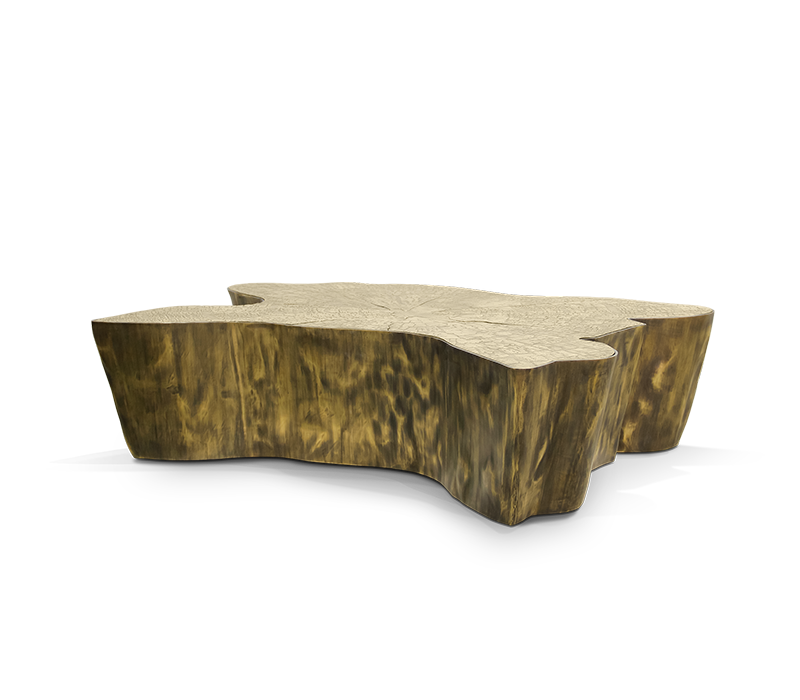 Mesa de Centro Pátina Paradise | Dimensões: L 138 × P 95 × A 36 cm