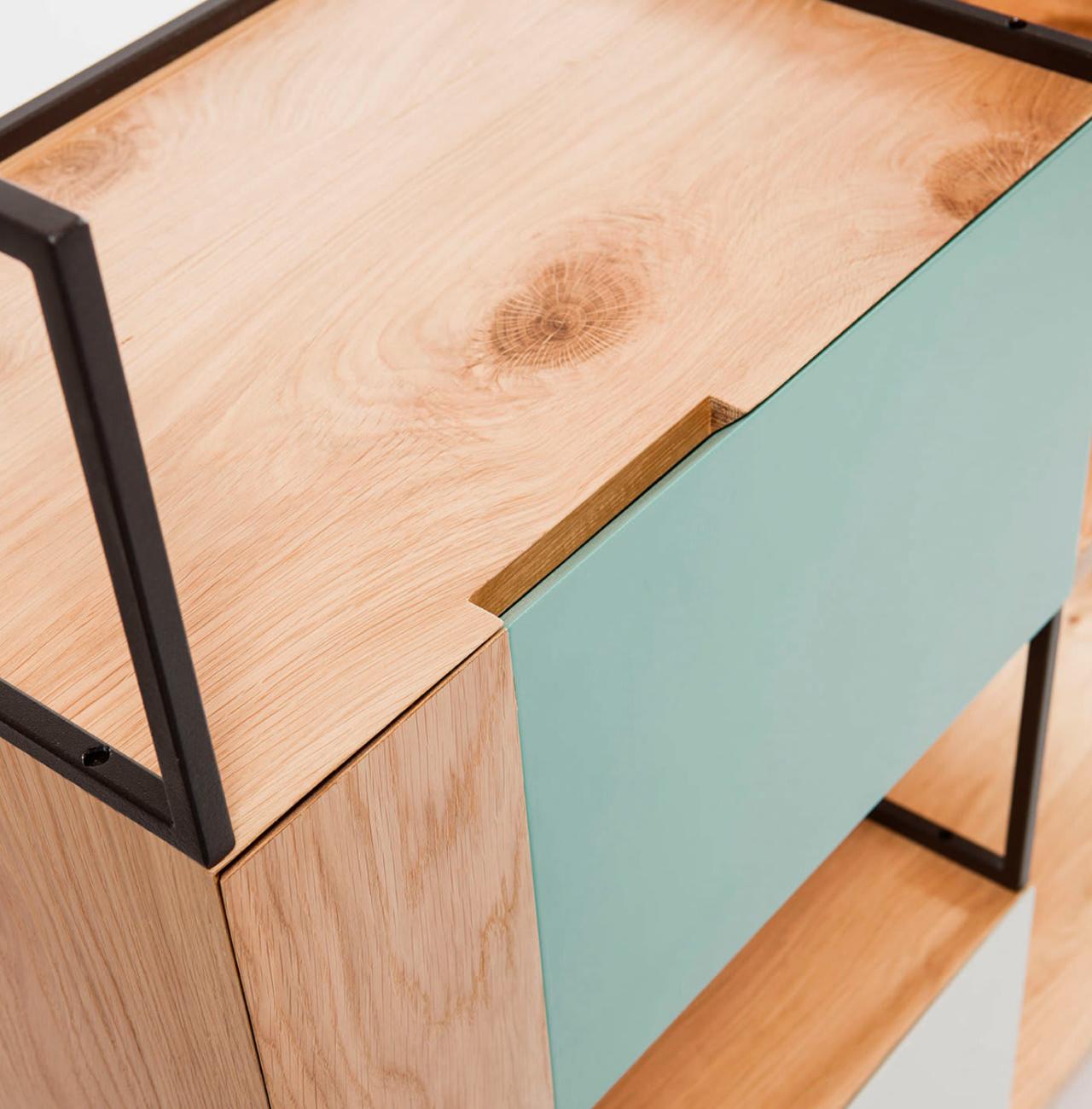 Estante Aberta em Madeira