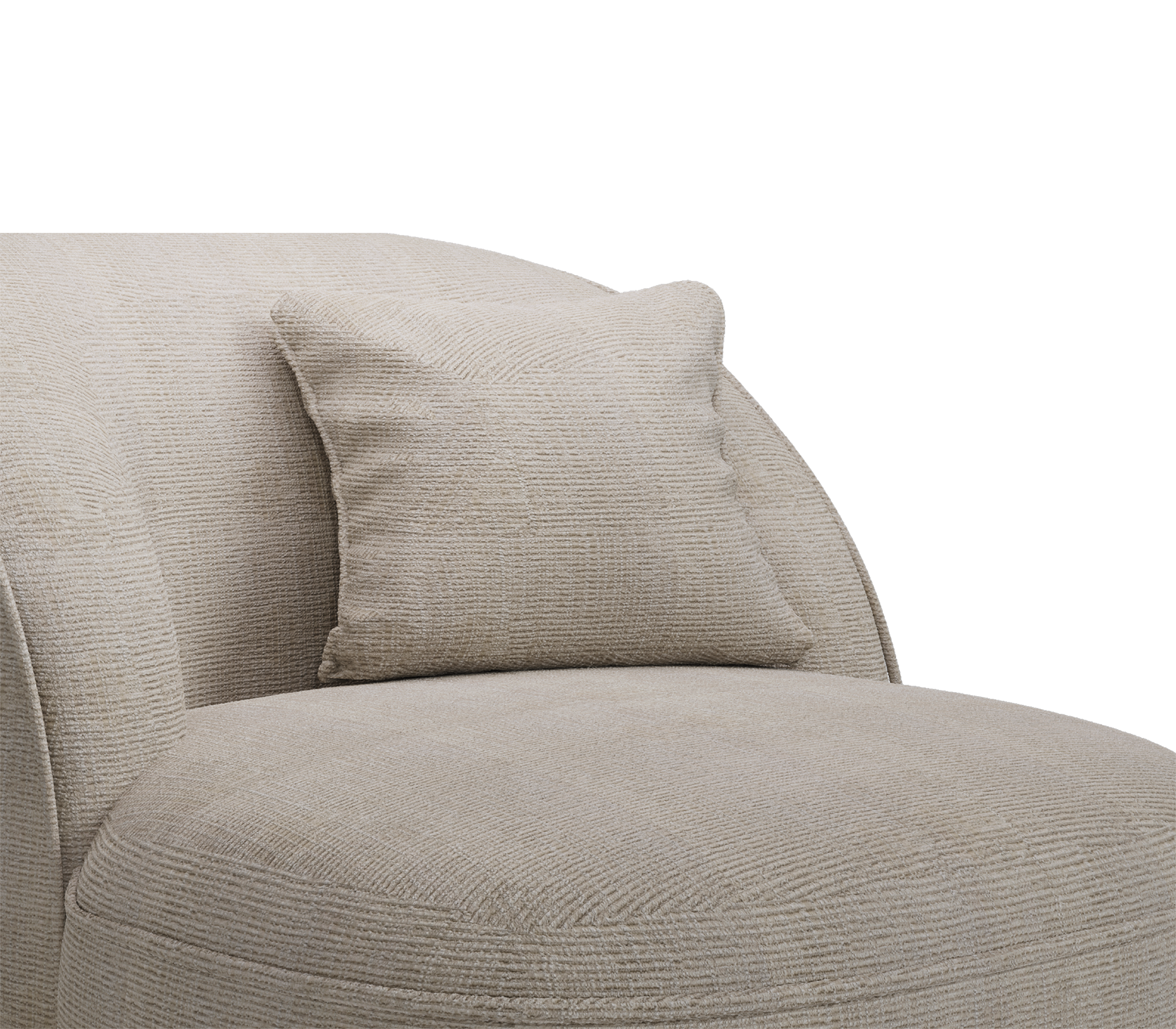 Poltrona Toffee Báltica Angora