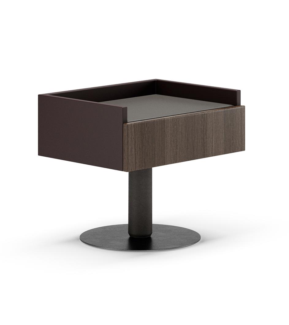 Mesa de Cabeceira Pedestal Roger