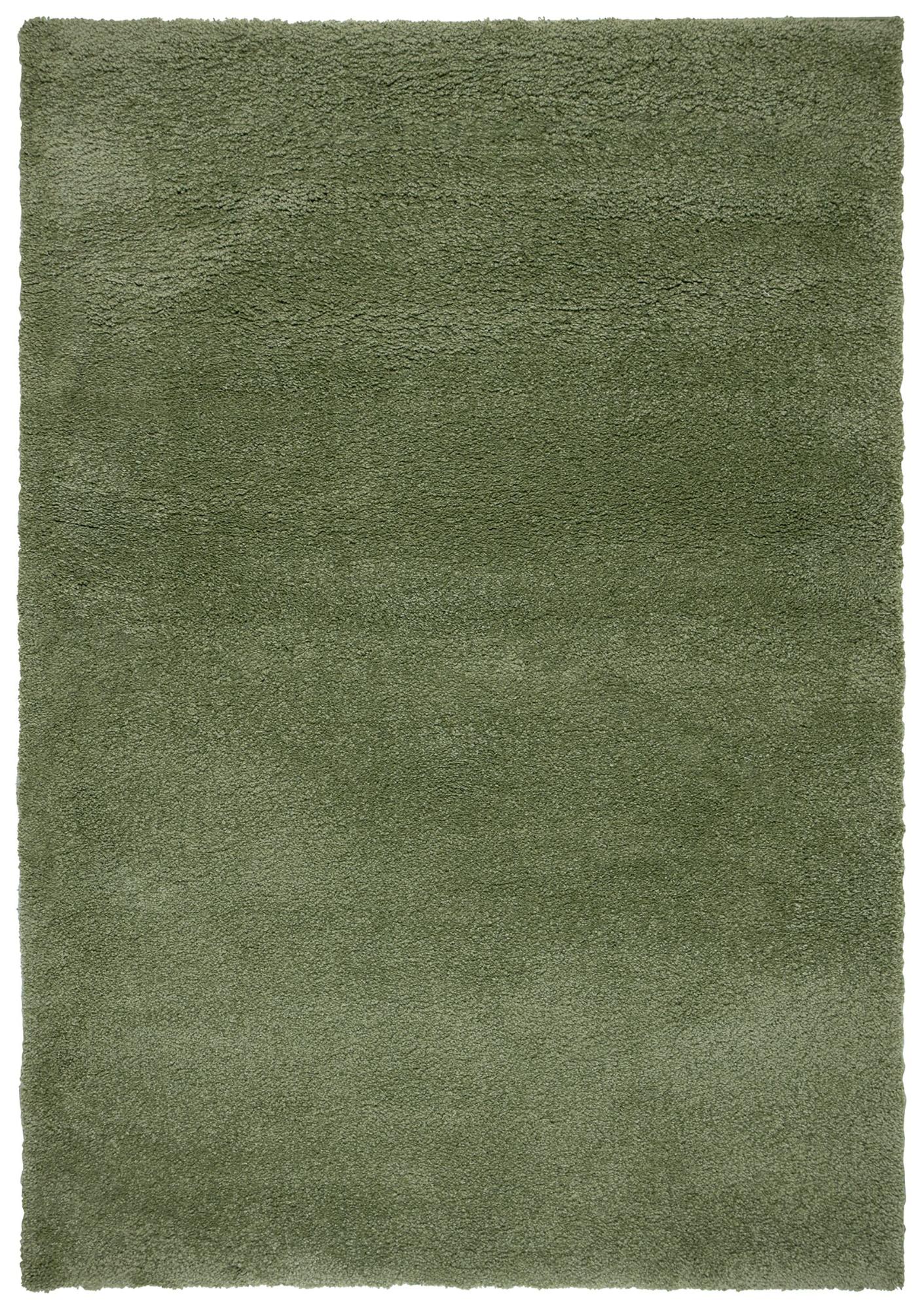 Tapete Liso Aveludado Verde-Oliva