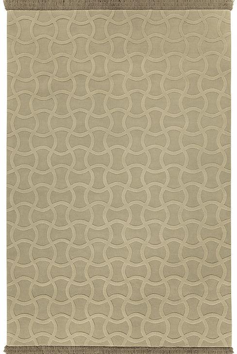Tapete Taupe Tufted à Mão