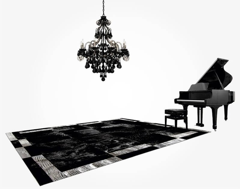 Tapete Pele de Vaca Vrilissia | Tamanho: 200 × 280 cm