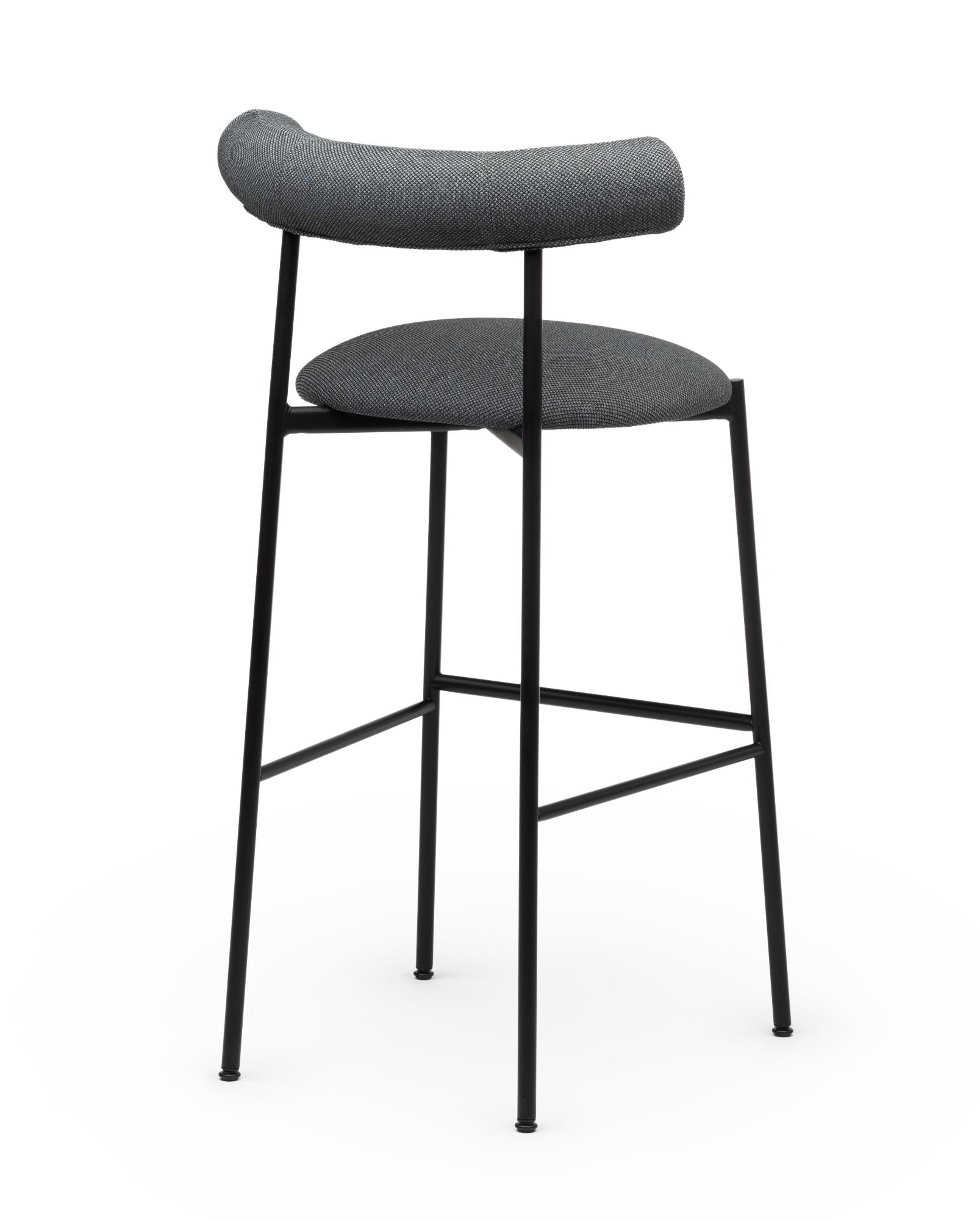 Banco de Bar Pampa SG-80 Cinzento