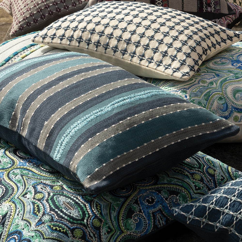 Almofada Naraya Indigo 60 × 40